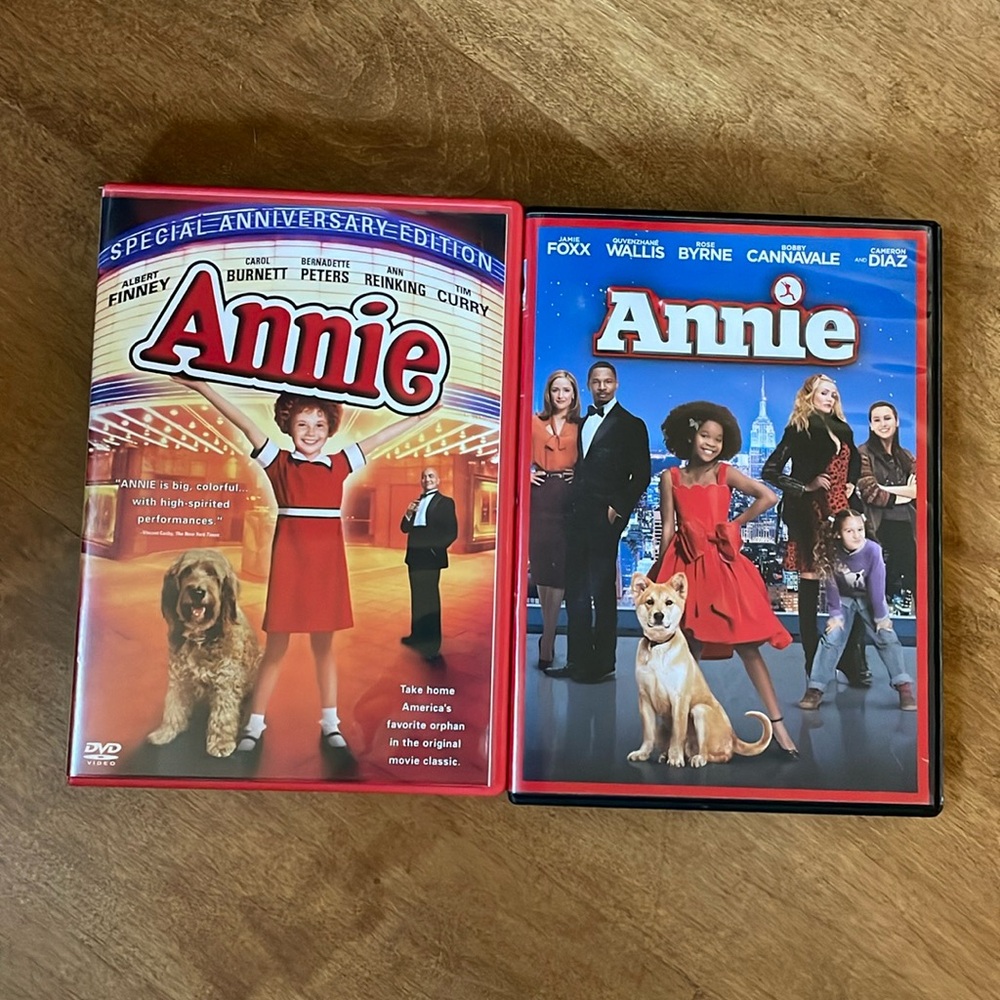 Annie DVDs